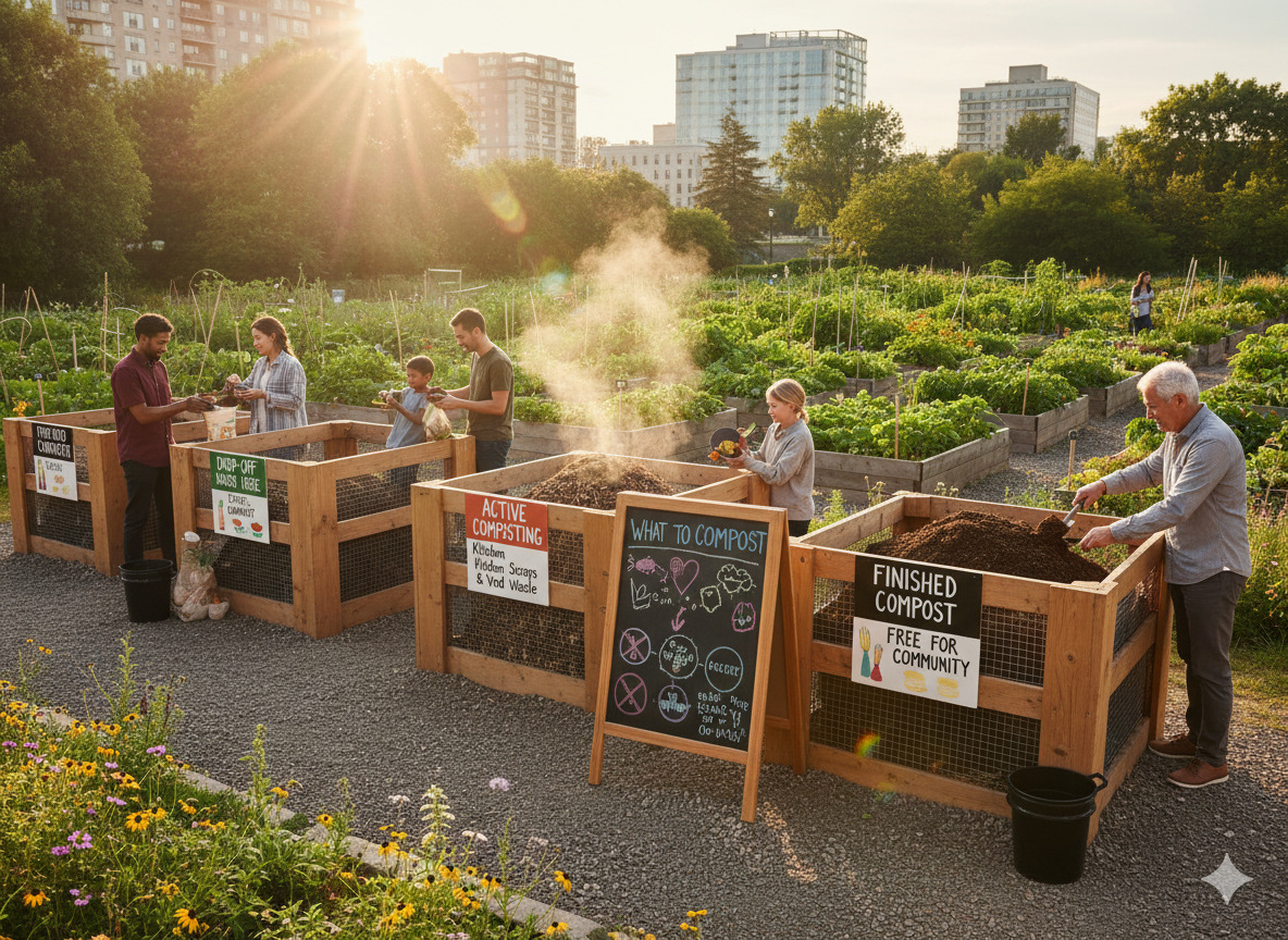 Community composting initiative