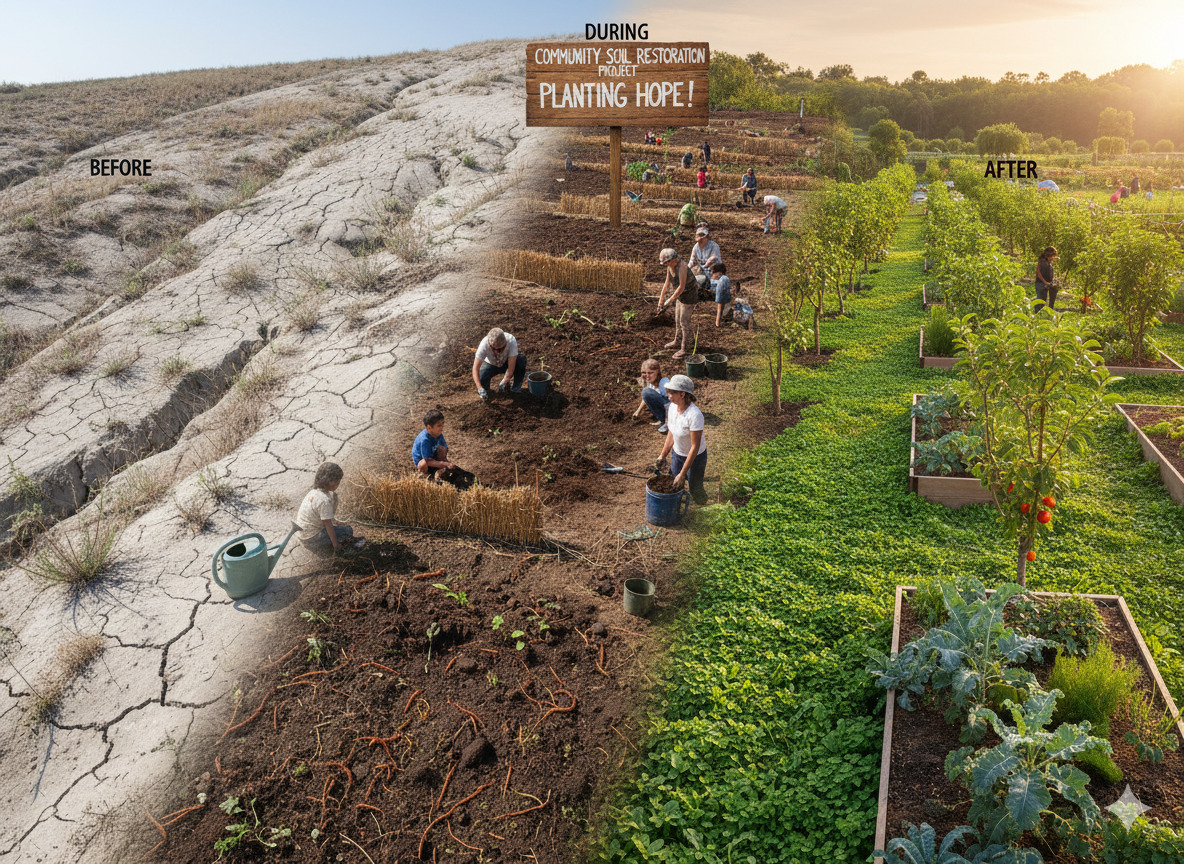 Soil restoration project